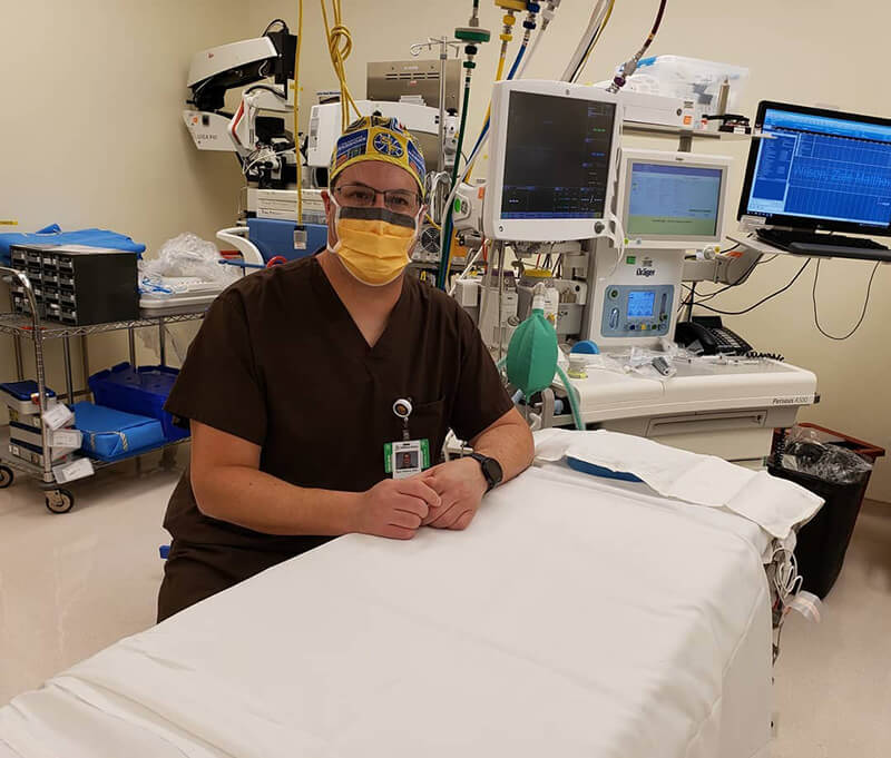 Dr. Ryan Francois poses at dental practice