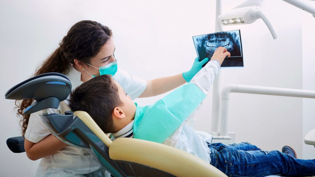 Child And Dentist Review X Rays