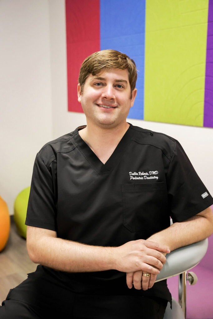 Dr. Dallin Roberts, pediatric dentist at Pediatric Smiles Dentistry in Kansas City